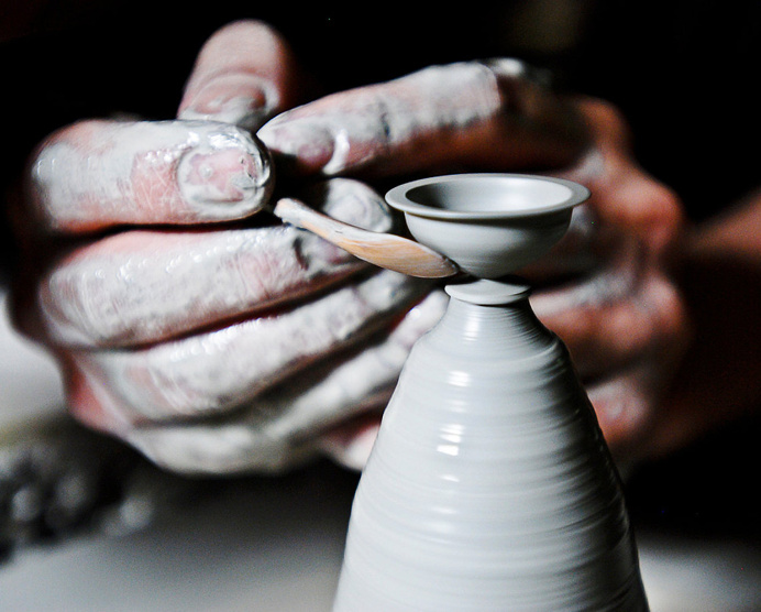Miniature Hand Thrown Pottery