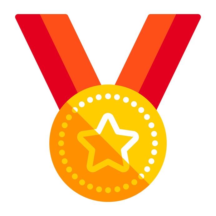See more icon inspiration related to medal, award, champion, winner and sports and competition on Flaticon.