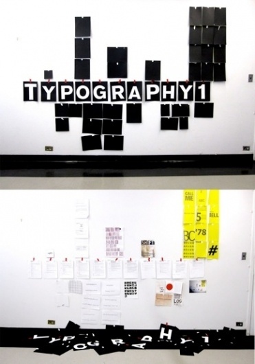 Typography Poster - DLA #pages #school #design #graphic #akzidenz #wall #poster #art #student #typography