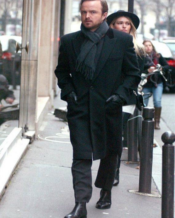 Aaron Paul Paris Stylish Wool Trench Coat (5)