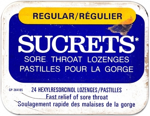 Pastilles pour la gorge | Flickr - Photo Sharing! #package #typography