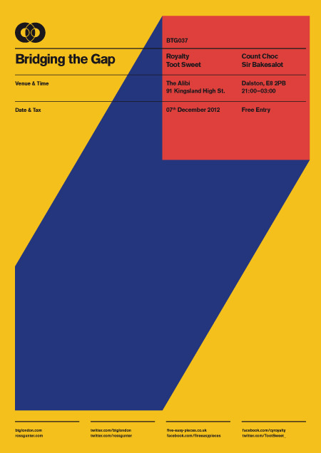 BTG Poster Series #illustration #minimal #poster #minimalist #modernist #typography