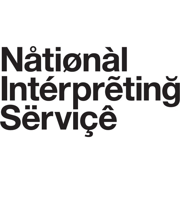 Browns Design, National Interpreting Service, Identity #branding #design #graphic #conceptual #logo #typography