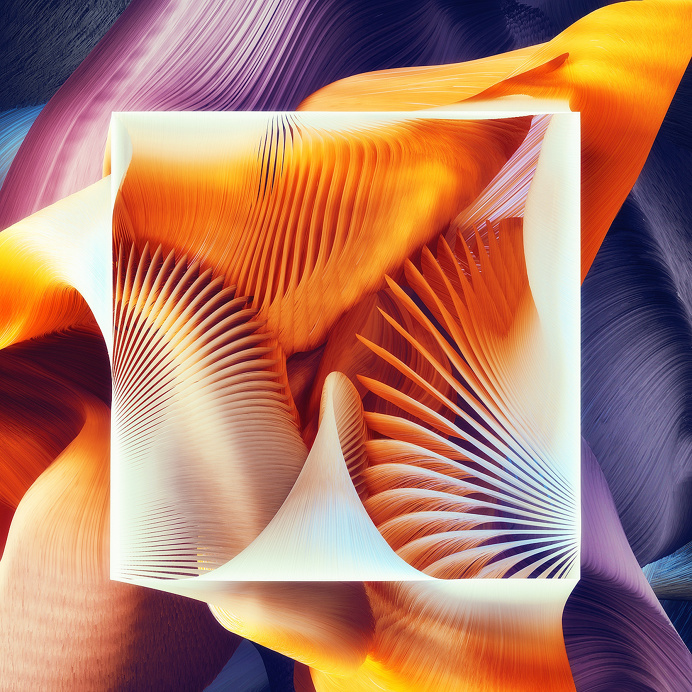 Plumes 3d digital generative artworks by Ari Weinkle design inspiration designblog www.mindsparklemag.com