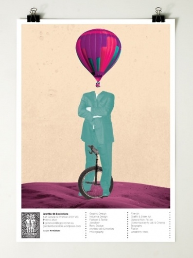 Greville St Bookstore : Motherbird #post #surreal #poster
