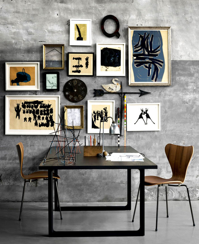 Dining Room Wall Decor Ideas #diningroom #table #chairs #wall #decor