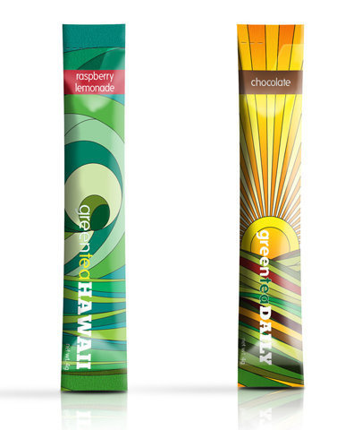 GreenTeaHawaii - TheDieline.com - Package Design Blog #packaging
