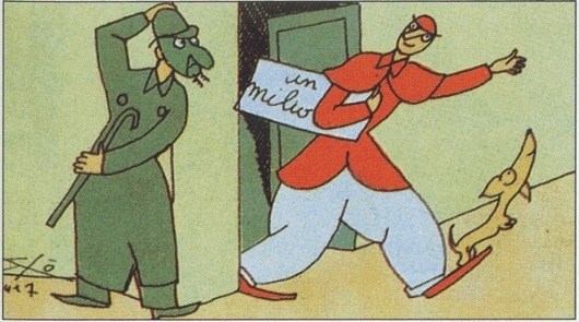 bonaventura.jpg 600×335 pixels #retro #illustration #vintage #colour #magazine
