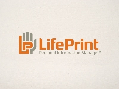 Dribbble - LifePrint by Jerron Ames #logo #print #vector #hand