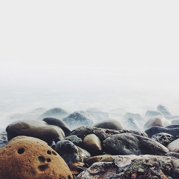 Statigram – Instagram webviewer #ocean #rocks #beach #fog