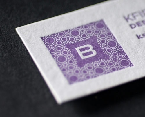 30 Simple Yet Informative Purple Business Cards #card #business
