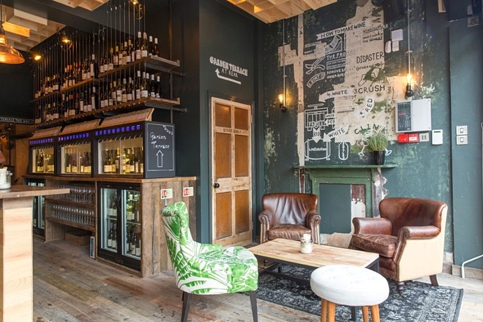 Vagabonds Wines – London Wine Tasting Bar by Finch Interiors