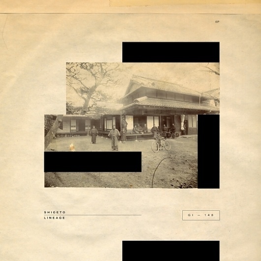 Shigeto presents Lineage - Ghostly International #album #geometry #design #graphic #shigeto #cover #record