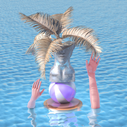 Summer Vibes #cinema4d #c4d #3d #design #visualart