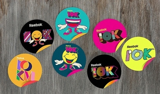 Reebok 10k on the Behance Network #letterings #awesome #typography