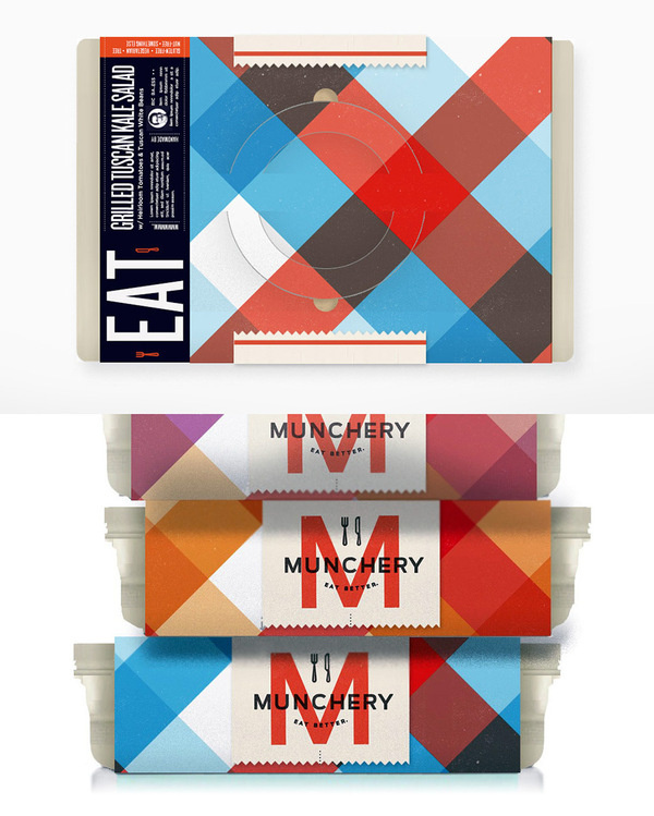Munchery packaging #packaging #anderson #branding #kelli