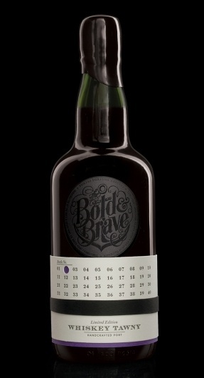 the bold & brave on the Behance Network #whiskey #packaging #design #type #typography