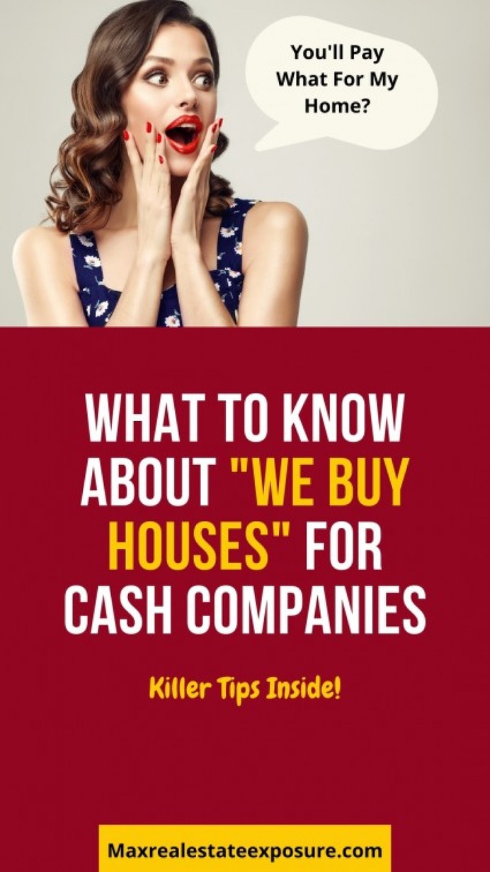 Companies That Will Buy Your Home For Cash Infographic