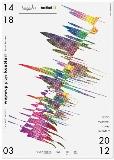 Buamai - Wupwup Plays Kunstart - Viktormatic.com #colors #design #graphic #poster