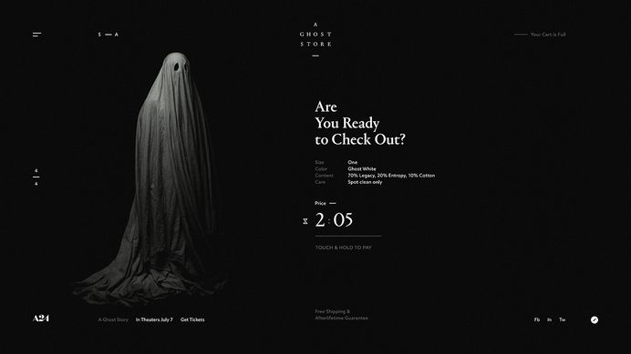 A Ghost Store on Behance