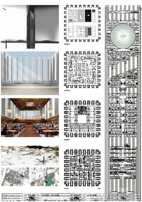 wrks: Xavier Calderon Architektur, The bicentennial towers #architecture