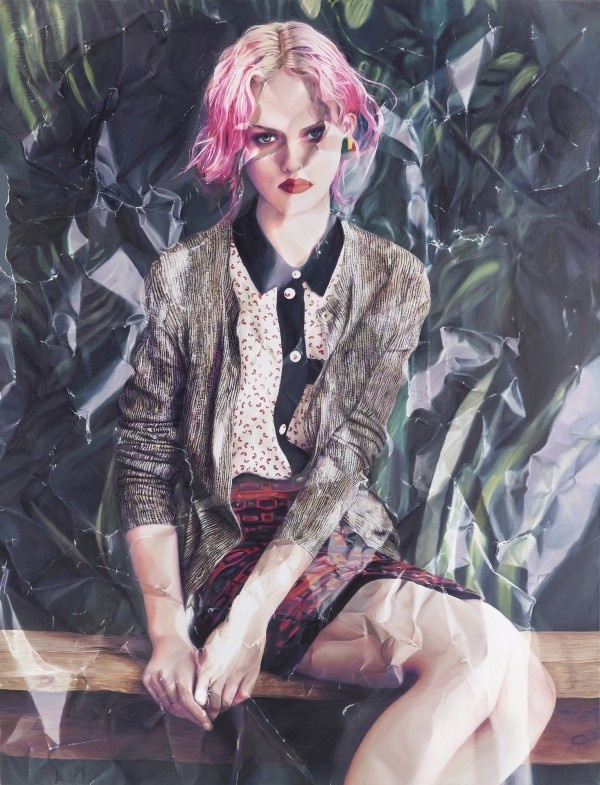 photorealistic fashion spread paintings 2 #painting #paintings