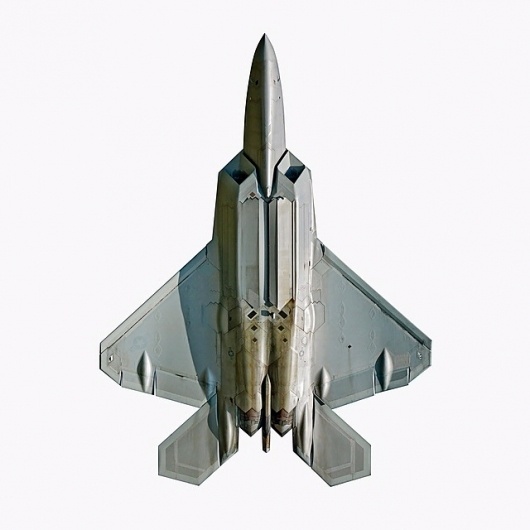 Lockheed Martin F-22A Raptor on display in The Jet As Art - Image Detail #museum #air #jeffrey #space #milstein