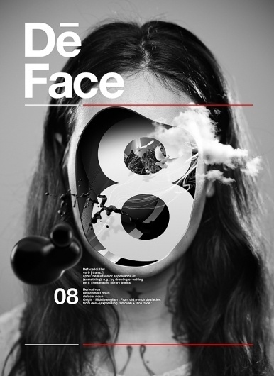 Posterize for Spaghetti Tv on Typography Served #type #white #black