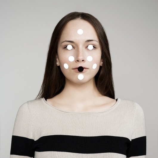All sizes | white and black coding dots | Flickr - Photo Sharing! #white #coding #black #dots #photography #portrait #strange