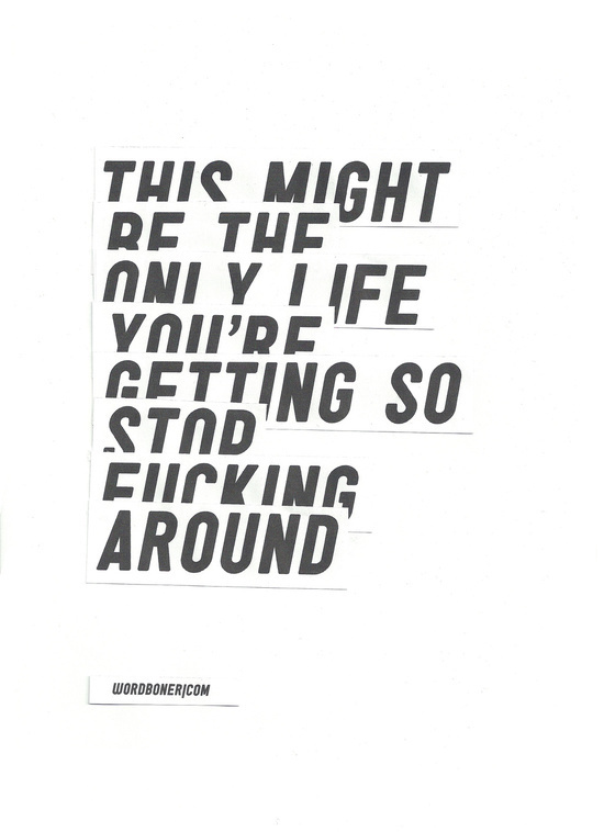 F*****G AROUND by WRDBNR
