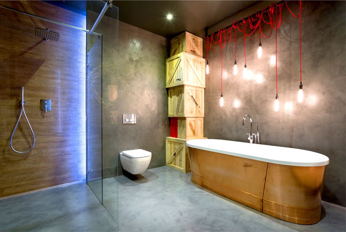 Loft Apartment in Kiev - interior design, interior, #decor, home decor, home #design, #interiordesign