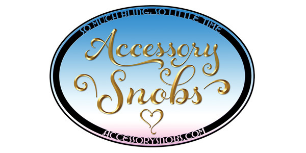 Accessory Snobs #lettering #design #typographic #fashion #logo