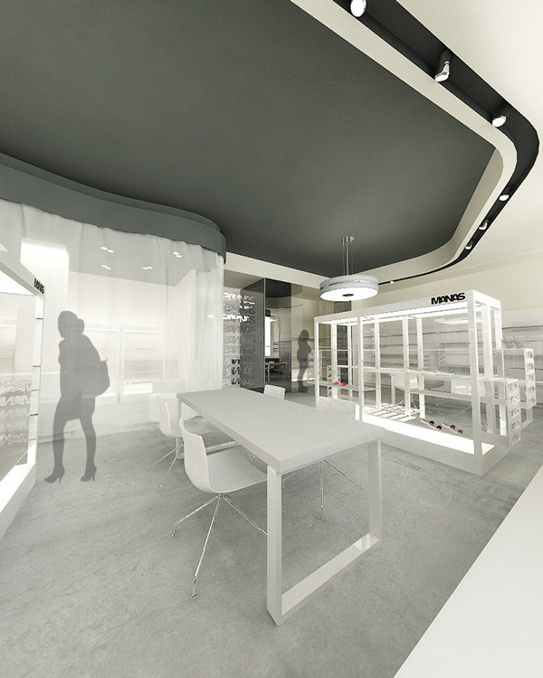 3D Design for Retail Interiors on Behance #interior #design #3d