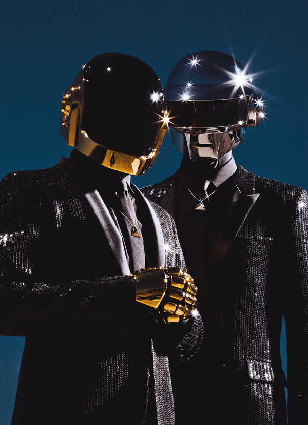 Unbelievable images of Daft Punk in Feature for Pitchfork #daft #punk #photography