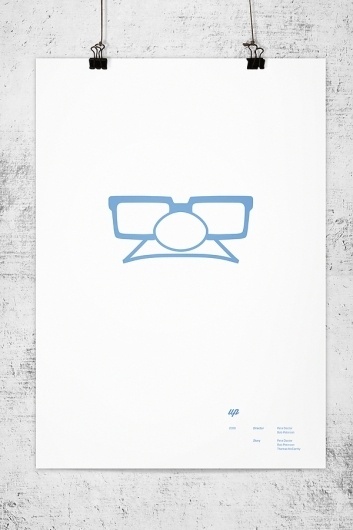 Pixar Minimal Posters on the Behance Network #lee #wonchan #minimalism #rmit #melbourne #tribute #minimal #poster #minimalist #pixar