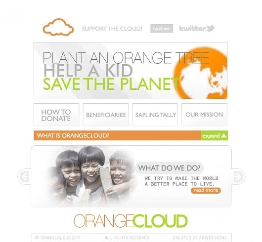 RawDesigns #design #orange #web