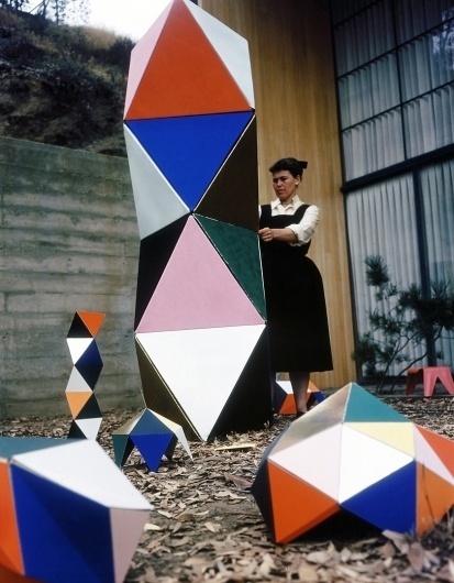 Ray-Eames-The+Toy-1951.jpg 840×1,076 pixels #sculpture #house #modern #ray #women #mid #century #eames