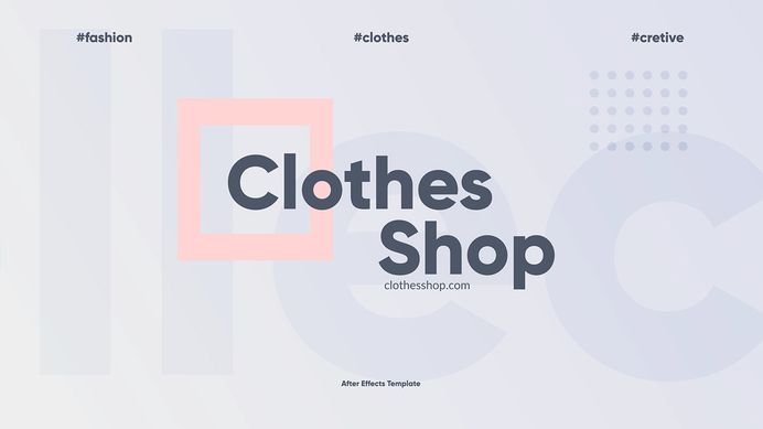 Template Fashion Shop on Behance