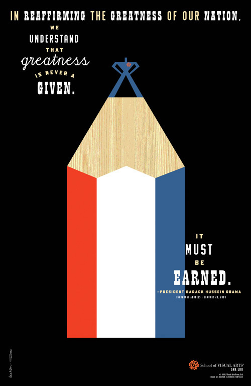 School of Visual Arts Gail Anderson #poster #typography