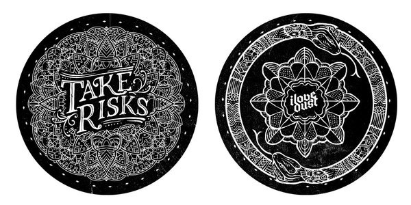 ilovedust beer mat4 #illustration #ink #sticker #lovely