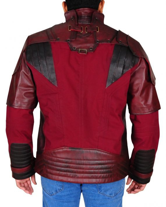 Star Lord Cosplay Leather Jacket (4)