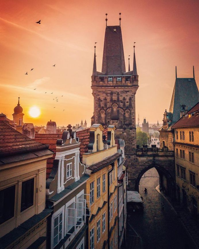Prague From Above: Travel Drone Photography by Alan Brutenic