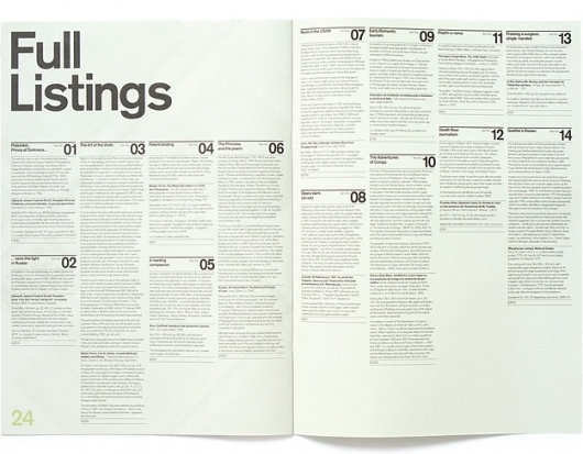 Purpose » Simon Beattie – Shortlist Catalogue 3 #typography #grid #purpose