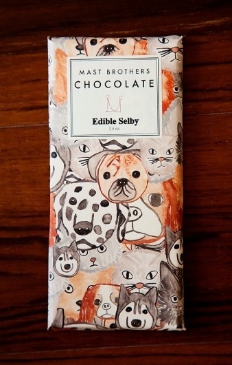 Edible Selby ISA party photos #dogs #chocolate #illustration #elible #selby #brothers #mast