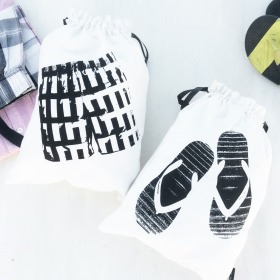 MEN'S BOXER & FLIP FLOP BAGS