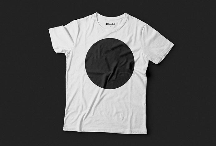 Black Dot. by A&A #graphic design #tshirt #print #circle