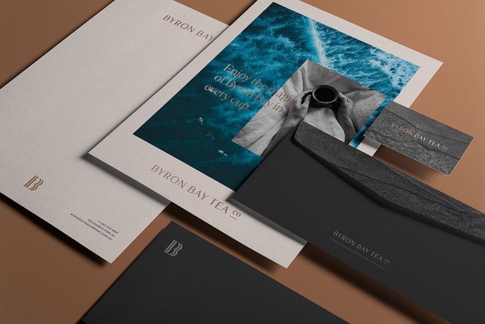 Byron Bay Tea Packaging - Mindsparkle Mag Cristie Stevens designed Byron Bay Tea Company (BBTC) – an Australian based tea brand. Each batch is hand-blended by the owner using her knowledge as a naturopath and herbalist. #logo #packaging #identity #branding #design #color #photography #graphic #design #gallery #blog #project #mindsparkle #mag #beautiful #portfolio #designer