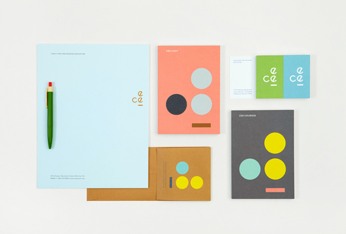 CEE by Blok #branding #print #colourful