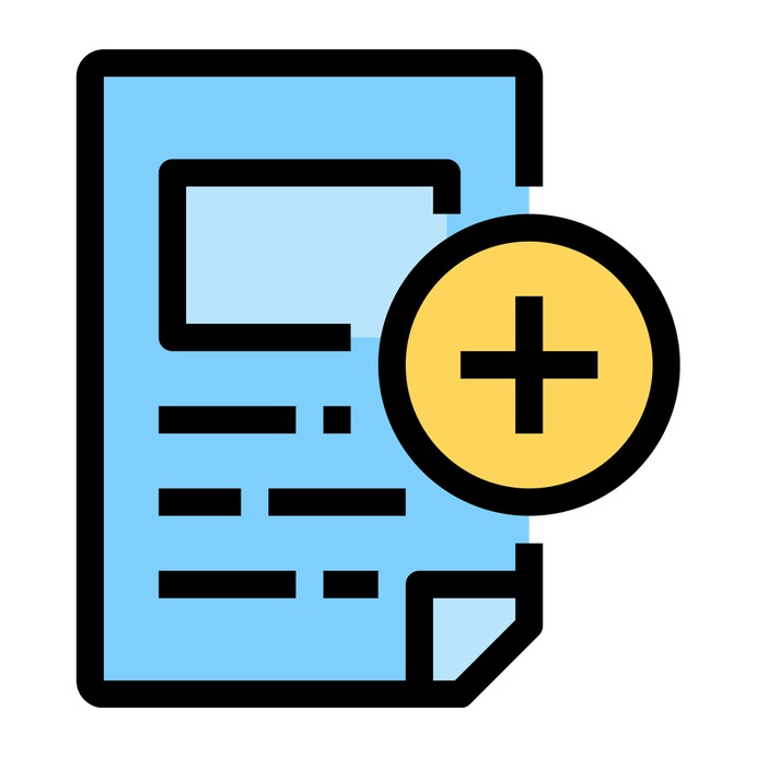 See more icon inspiration related to plus, add, file, text, files and folders, archive, edit, document, interface, paper and sheet on Flaticon.