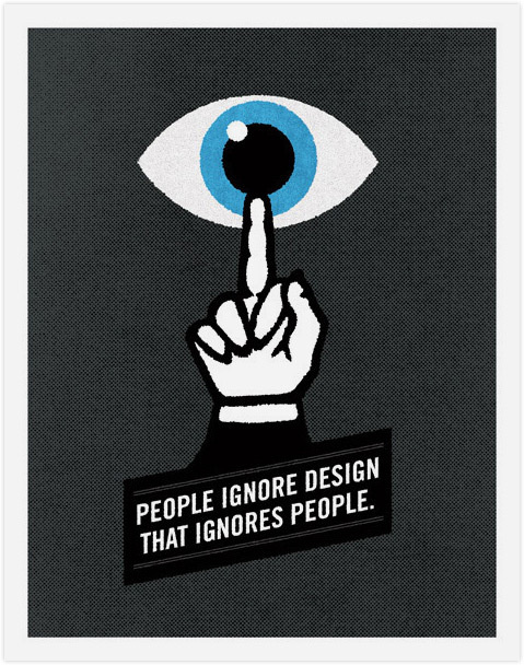 People Ignore Design... #chimero #poster